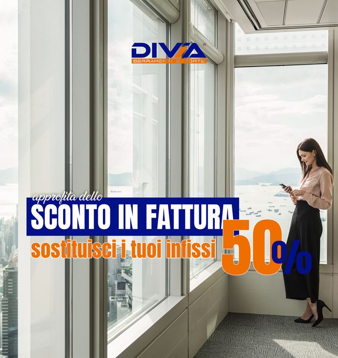 SCONTO IN FATTURA DEL 50% 👌👌